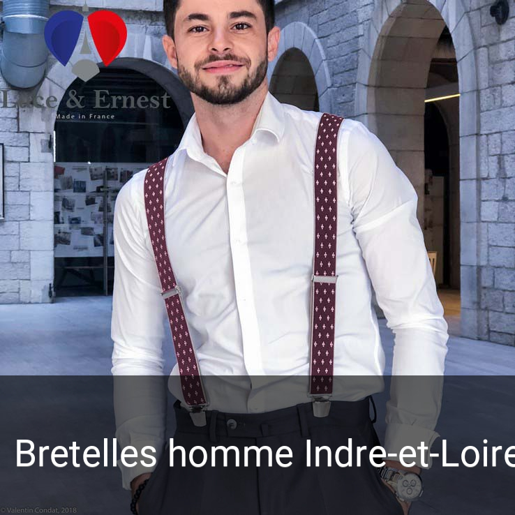 Bretelles homme Indre-et-Loire